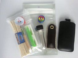Pax, Kandy, Cleaning Accessory Set- Case, 3in1 Tool, Cache Tube, Grinder &amp; Cleaning Kit