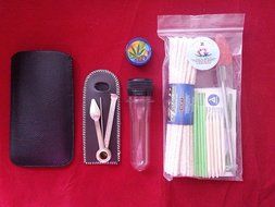 Pax, Kandy, Cleaning Accessory Set- Case, 3in1 Tool, Cache Tube, Grinder &amp; Cleaning Kit N2
