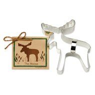 Moose Cookie and Fondant Cutter - Ann Clark - 6.3 Inches - US Tin Plated Steel