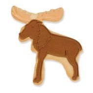 Moose Cookie and Fondant Cutter - Ann Clark - 6.3 Inches - US Tin Plated Steel N3