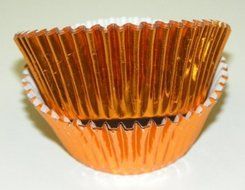 Brass Copper Color Foil Cupcake Muffin Baking Cups 50 Count
