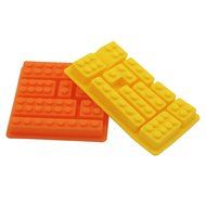 Sago Brothers Building Blocks Candy Jello Ice Cube Tray Chocolates Silicone Baking Molds for Lego Lovers Set of... N2