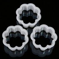 Cookie Christmas Cutter Plastic Bell Tree Star Cake Mold Fondant Baking Mould 8PCS shopping N7