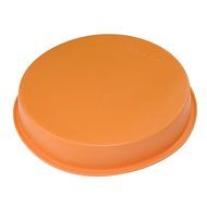 Round Silicone Pizza Baking Mold Pastry Brownie Cake Pie Decorating Dessert Pan (Gray) N3