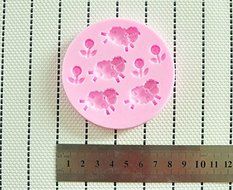 WilsonBaking Love Collection - Lullaby Sheep and Lovely Flower Theme Silicone Fondant Lace Molds Serie - Fondant... N3