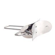 ACE New Stainless Steel Dough Press Dumpling Pie Mold Mould Pastry Tool Circle Dumpling Making Tool N2