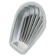 Lariy 5 Pcs Madeleine Cookie Pan French Shell Cake Mold Aluminum Baking Pan Tool N5