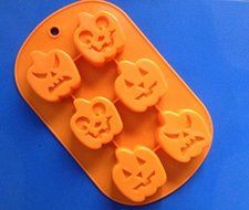 Creativemoldstore 1pcs Three Style Pumpkin Elves (HY1-098) Silicone Cake/Jelly/Puddin/Ice/Candy Baking Pan DIY...