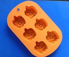 Creativemoldstore 1pcs Three Style Pumpkin Elves (HY1-098) Silicone Cake/Jelly/Puddin/Ice/Candy Baking Pan DIY... N2