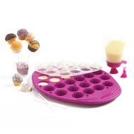 16.25" L x 9.75" W x 2.25" H Mastrad 8-Piece Cupcake Pops Kit N2