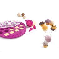 16.25" L x 9.75" W x 2.25" H Mastrad 8-Piece Cupcake Pops Kit N3