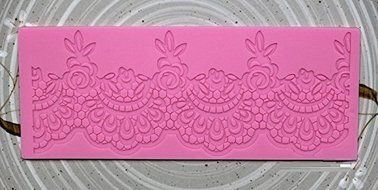 Allforhome Sugarcraft Silicone Necklace Shape Embossing Lace Fondant Mould Cake Decoration Mould Polymer Clay... N2