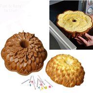 Hampton Direct Chrysanthemum Silicone Cake Mold - Baking Mold