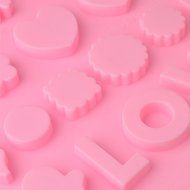 EVTECH(TM) Silicone Gel Non Stick Cake Bread Mousse Ice Pudding Mold Chocolate Jelly Candy Baking Mould N17