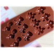 EVTECH(TM) Silicone Gel Non Stick Cake Bread Mousse Ice Pudding Mold Chocolate Jelly Candy Baking Mould N20