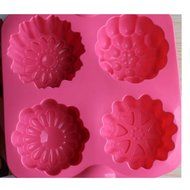 EVTECH(TM) Silicone Gel Non Stick Cake Bread Mousse Ice Pudding Mold Chocolate Jelly Candy Baking Mould N22