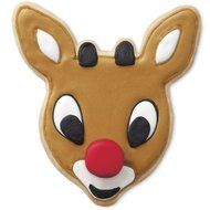 Wilton 2-Piece Rudolph the Red-Nosed Reindeer Cookie Cutter Set N4