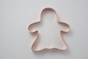 Cute Halloween Ghost Copper Cookie Cutter N3
