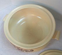 Vintage Pfaltzgraff #325 Lidded Casserole Dish, &quot;Village&quot; Pattern, 3.25 Quart N4