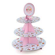 Gacube Birthday Party Wedding Decor 3 Tier Cupcake Cake Paper Stand N2