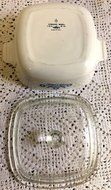 Vintage Corningware Cornflower Blue 1.5 QT Casserole w Lid P-1 1/2- B N6