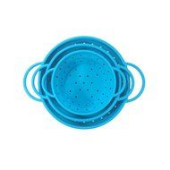 Silicone Collapsible Colanders Strainer Set (Blue) #L #M #S N3