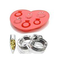 &quot;Ring Shaped Silicone Ice Cube Tray Freeze Mold Maker Mould&quot; shopping N3