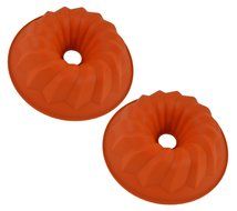 2pcs Silicone Non Stick DIY Cake Bread Mold Chocolate Jelly Candy Cookie Baking Mould N2