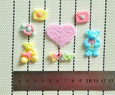 Martha Art Craft - Sugarcraft Decorating Kit High Quality Bear and Love Fondant Molds Silicone Silicone Cake Mold... N2