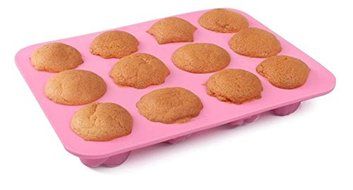 12 Cavity Flowers Silicone Non Stick Cake Bread Mold Chocolate Jelly Candy Baking Mould N3