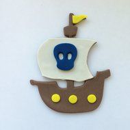 Pirate Ship 100 Cookie Cutter Set (3 inches)
