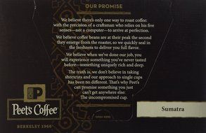 Peet&#039;s Coffee K-Cup Packs Sumatra Brewers, 10 Count (Pack of 4) N5