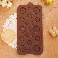 Lariy Muffin Baking Button Chocolate Mould Candy Cupcake Cake Bakeware XMAS Mold Tray N5