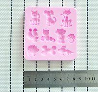 WilsonBaking Love Collection - Lullaby Puppy Theme Silicone Fondant Lace Molds Serie - Fondant and Gum Paste Silicone... N3
