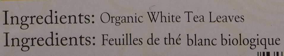 Uncle Les&#039;s Tea- Organic White Tea, premium organic White Tea in Tea Bags 100ct N4