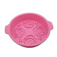 AYAMAYA 9" Round Flower Cake Mold Pan Bread Chocolate Pizza Bakeware Tray Silicone Mold N3