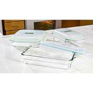 Glasslock 6-Piece Bakeware Set