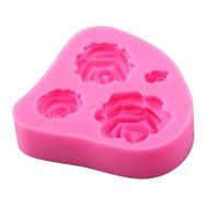 Your Supermart New 3D Rose Flower Silicone Mold Cake Baking Decor Tool N3