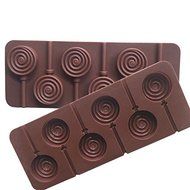 Lariy Lollipop Cake Mold Flexible Silicone Mould For Candy Chocolate N2