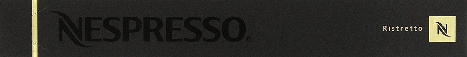 50 Nespresso Capsules Ristretto Coffee