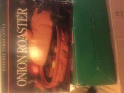 William Sonoma Terracotta Onion Roaster