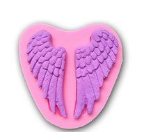 Anyana Silicone Fondant Mould Cake Angel Wing Bakeware Tools Mold Kitchenaid Decorating