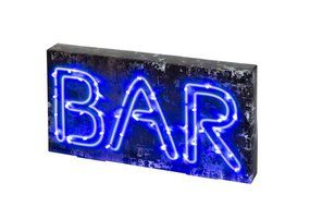 Talking Tables Party Illuminations Bar Sign with 40 Led Lights, Multicolor N2