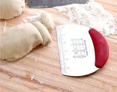 Hi-Luck Pastry Cutter Stainless Steel - Professional Baking Dough Blender with Blades &amp; Soft Rubber Grip N6