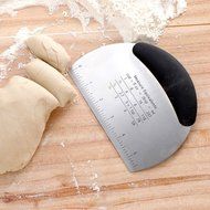 Hi-Luck Pastry Cutter Stainless Steel - Professional Baking Dough Blender with Blades &amp; Soft Rubber Grip N9