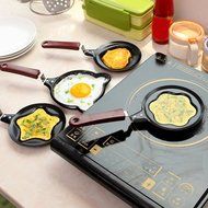 Zeroyoyo Kitchen Mini Non Stick Egg Frying Pancakes Pan Housewares Easy Mould Cook Tools N2
