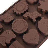 Silicone Cartoon Cake Mold High Temperature Resistance N2