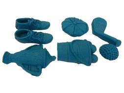 OK- Molds silicone cake golf kit fondant gompaste supply M4778 N2