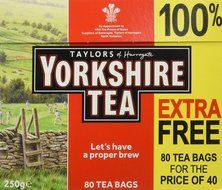 Yorkshire Black Tea 80 Teabags