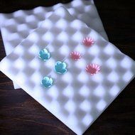Gaosaili Baking Tool Fondant Sponge Mats Foam Pad 2Pcs N2